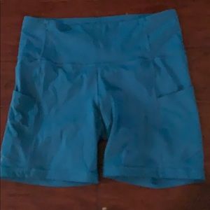 LuLu running shorts with pockets